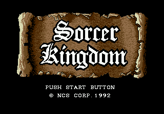 Sorcer Kingdom Title Screen